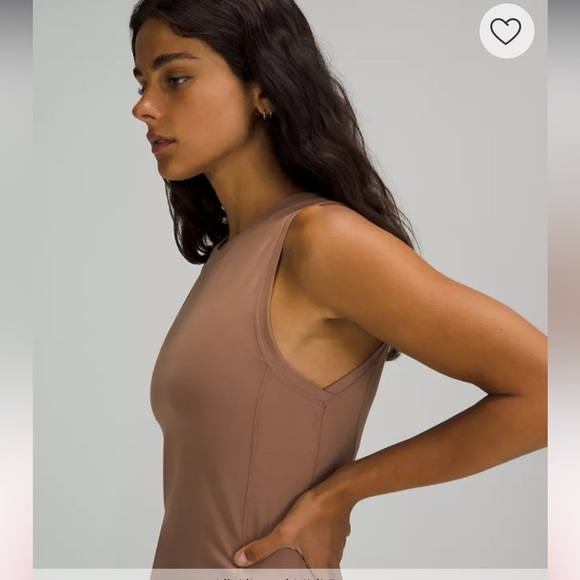 Lululemon Red All Aligned Sleeveless Midi Dress size 8 - Picture 13 of 13